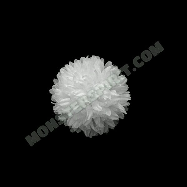 Flower - Mum - 3.75 inch - White - (12 pc)