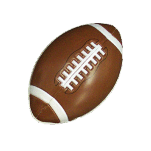 Sports Dome - Football (Replaces Flower for Mums and Garters) - (1 pc)