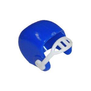 Trinket - Football Helmet Charm 3D .75 " - (36pc) - Royal / White