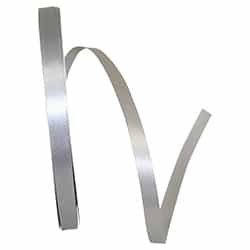 Ribbon - Satin Supreme - #1.5 - 5/16" x 100 yds - Silver (Gray)