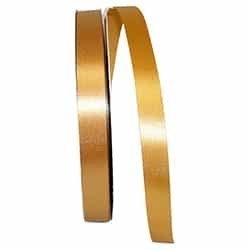 Ribbon - Satin Supreme - #3 - 9/16" x 100 yds -  Antique Gold (Most Popular)