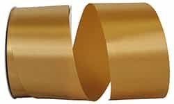 Ribbon - Satin Supreme - #40 - 2.5" x 50 yds - Antique Gold