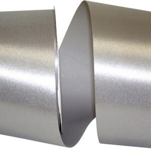 Ribbon - Satin Supreme - #40 - 2.5" x 50 yds - Silver (Gray)