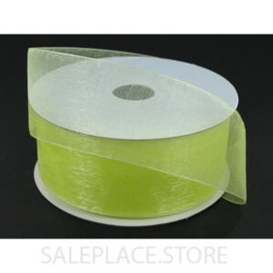 Ribbon - Organza #9 - 1.5 inch - 25 yards - Light Yellow