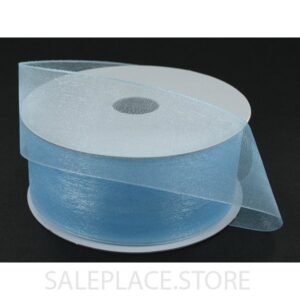 Ribbon - Organza #9 - 1.5 inch - 25 yards - Light Blue