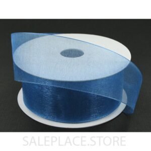 Ribbon - Organza #9 - 1.5 inch - 25 yards - Country Blue