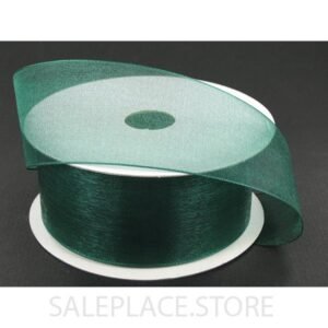 Ribbon - Organza #9 - 1.5 inch - 25 yards - Hunter