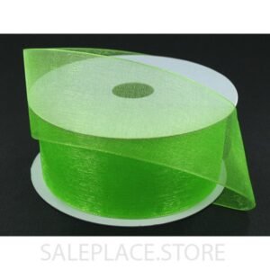 Ribbon - Organza #9 - 1.5 inch - 25 yards - Lime
