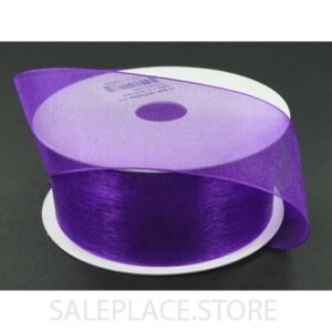Ribbon - Organza #9 - 1.5 inch - 25 yards - Purple