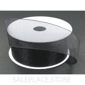 Ribbon - Organza #9 - 1.5 inch - 25 yards - Black