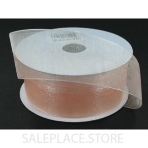 Ribbon - Organza #9 - 1.5 inch - 25 yards - Peach