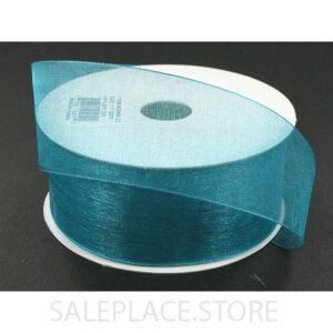 Ribbon - Organza #9 - 1.5 inch - 25 yards - Teal