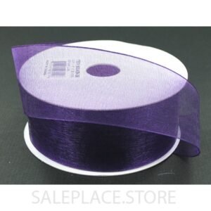 Ribbon - Organza #9 - 1.5 inch - 25 yards - Plum