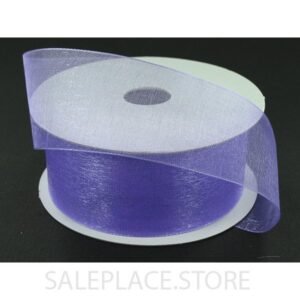 Ribbon - Organza #9 - 1.5 inch - 25 yards - Dark Lavender