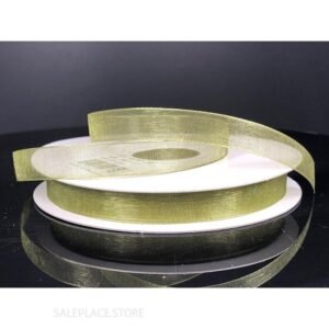 Ribbon - Organza #2 - 3/8 inch - 25 yards - Celadon/Old Willow