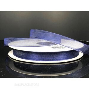 Ribbon - Organza #2 - 3/8 inch - 25 yards - Navy