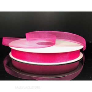 Ribbon - Organza #2 - 3/8 inch - 25 yards - Fuschia