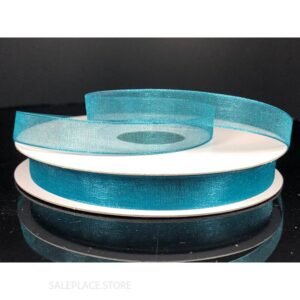 Ribbon - Organza #2 - 3/8 inch - 25 yards - Teal