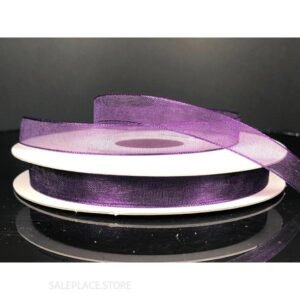 Ribbon - Organza #2 - 3/8 inch - 25 yards - Plum