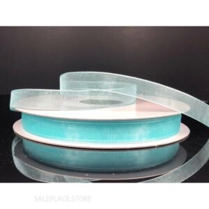 Ribbon - Organza #2 - 3/8 inch - 25 yards - Aqua