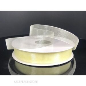 Ribbon - Organza #3 - 5/8 inch - 25 yards - Light Ivory