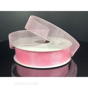 Ribbon - Organza #3 - 5/8 inch - 25 yards - Pink