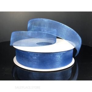 Ribbon - Organza #3 - 5/8 inch - 25 yards - Country Blue