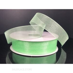 Ribbon - Organza #3 - 5/8 inch - 25 yards - Mint