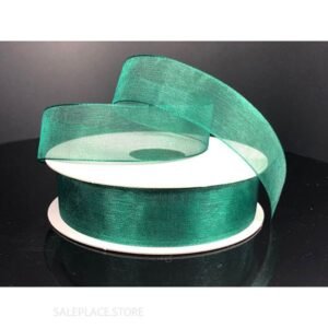 Ribbon - Organza #3 - 5/8 inch - 25 yards - Hunter