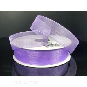 Ribbon - Organza #3 - 5/8 inch - 25 yards - Dark Lavender