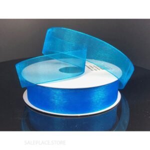 Ribbon - Organza #3 - 5/8 inch - 25 yards - Turquiose