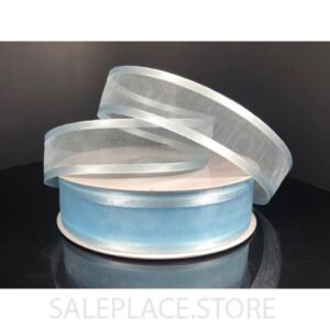 Sheer W/ Satin Edge #5 25 Yds - Blue
