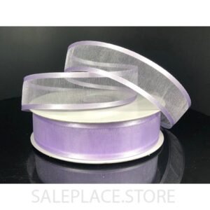 Sheer W/ Satin Edge #5 25 Yds - Sheer W/ Satin Edge #5-25 Yds - Lavender
