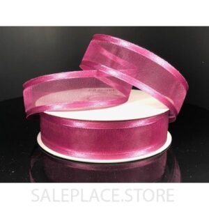 Sheer W/ Satin Edge #5 25 Yds - Sheer W/ Satin Edge #5-25 Yds - Mauve