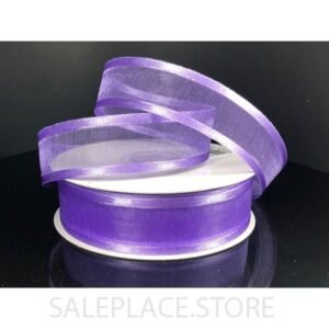 Sheer W/ Satin Edge #5 25 Yds - Sheer W/ Satin Edge #5-25 Yds - Orchid