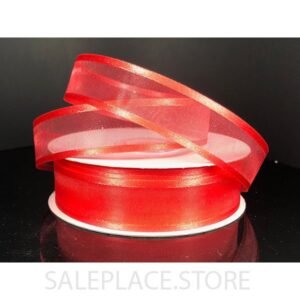 Sheer W/ Satin Edge #5 25 Yds - Sheer W/ Satin Edge #5-25 Yds - Melon