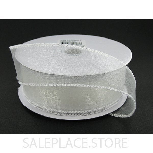 Sheer Wired #9 25 Yds - Crystal Sheer Wired-25 Yds-#9 - White