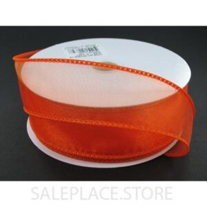 Sheer Wired #9 25 Yds - Crystal Sheer Wired-25 Yds-#9 - Orange