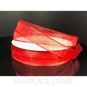 Sheer Wired #3 25 Yds - Crystal Sheer-Wired-25 Yds-#3 - Red