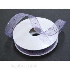 Sheer W/ Glitter #3 25 Yds - Sheer W/ Glitter -#3-25 Yds-Wired - Lavender