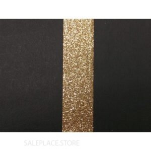 Ribbon - Glitter #5 - 7/8 inch - 25 Yards - Metallic Gold