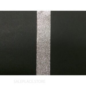Ribbon - Glitter #5 - 7/8 inch - 25 yards - Silver/Pewter