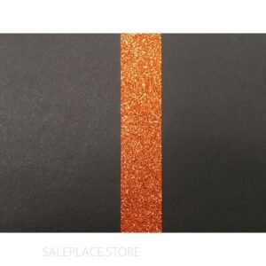 Ribbon - Glitter #5 - 7/8 inch - 25 yards - Orange