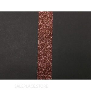 Ribbon - Glitter #5 - 7/8 inch - 25 yards - Brown