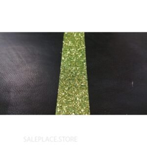 Ribbon - Glitter #3 - 5/8 inch - 25 yards - Lime