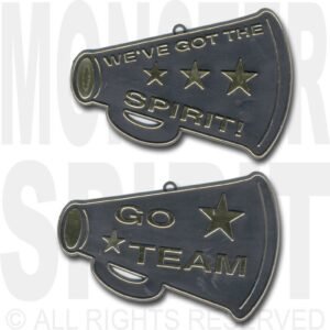 Trinket - Megaphone Duo 3" (2 designs) (24pc) - Black / Gold