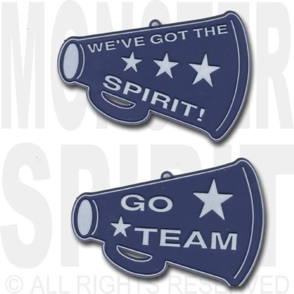 Trinket - Megaphone Duo 3" (2 designs) (24pc) - Navy / White