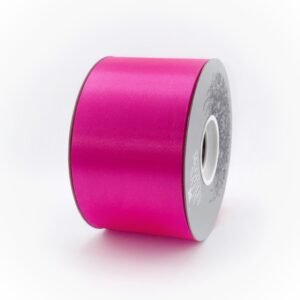 Satin Hot Raspberry ribbon 2 1/2 x 50 yds