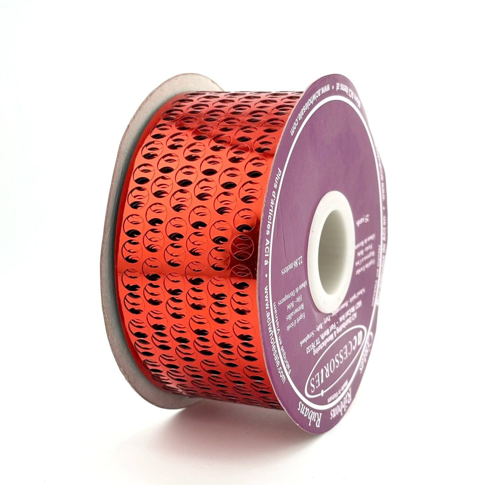 honeycomb-ribbon-9-red