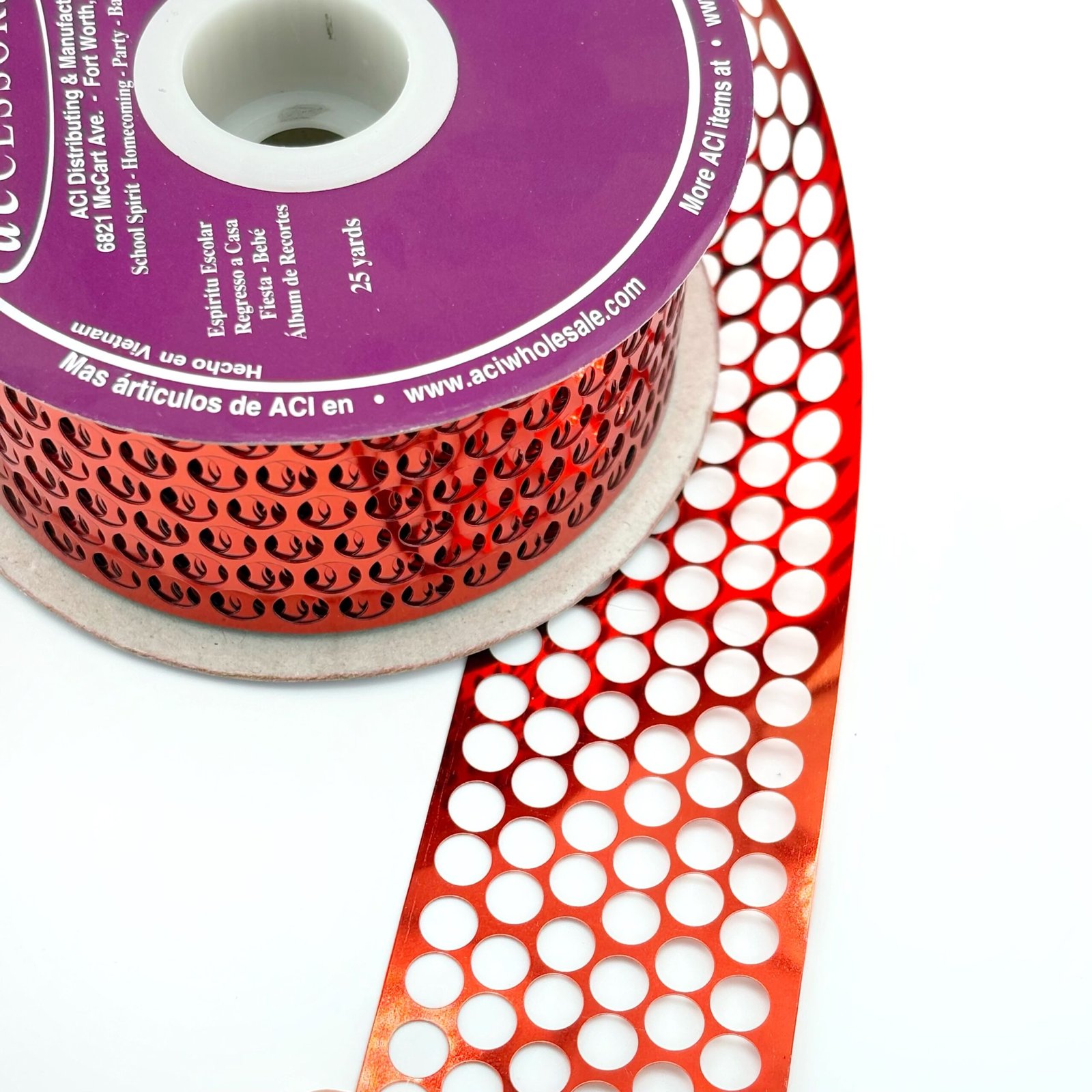 honeycomb-ribbon-9-red-c
